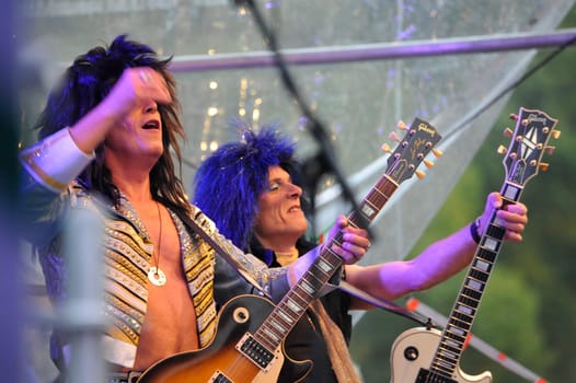 Maschseefest 2014.SWEETY GLITTER & THE SWEETHEARTS. Löwenbastion am Maschsee