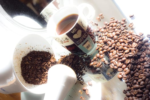 To the coffee
