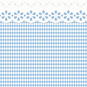 vector of Oktoberfest background seamless with festoon