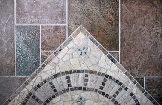 Mosaic and floor tiles