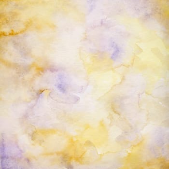 watercolor abstract paper light yellow and light purple tones