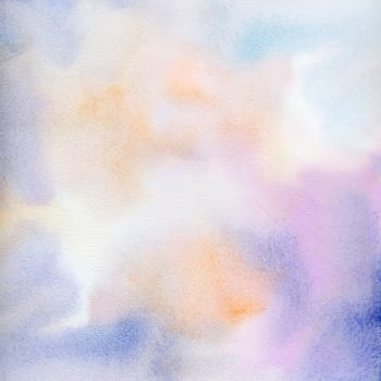 watercolor abstract paper light yellow and light purple tones