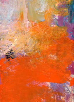 abstract painting textures on canvas