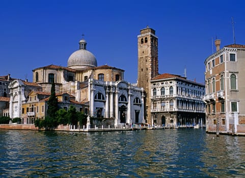View of Venice from Grand Canal, Italy