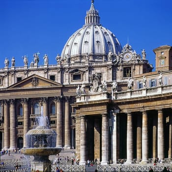 St.Peter's Basilica in  Rome, Italy
