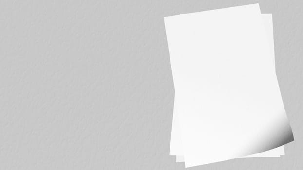 Empty paper sheet for adv or others purpose use