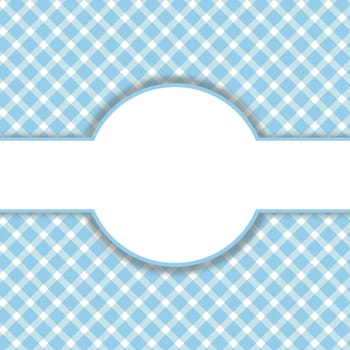 Blue-and-white pattern with free space for text