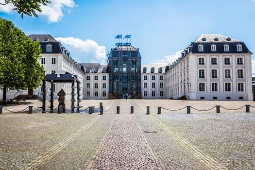 An image of the nice castle in Saarbruecken