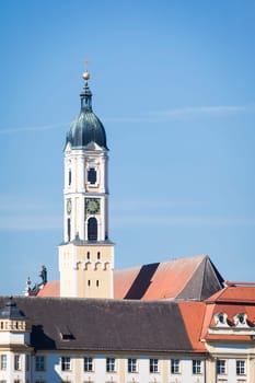 An image of the beautiful monastery in Ochsenhausen Bavaria Germany
