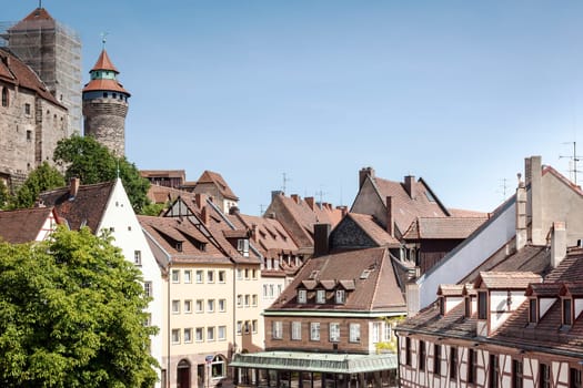An image of the Castle of Nuremberg Bavaria Germany