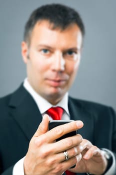 An image of a businessman