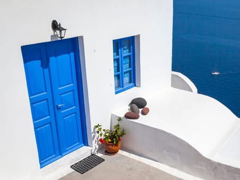 An image of a nice Santorini view