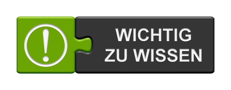 Puzzle Button: Important to know