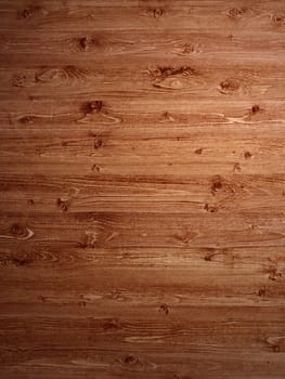 Wooden structure red-brown upright
