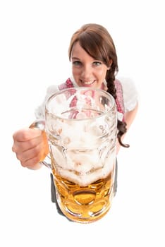 Sweet Bayrin with measure beer