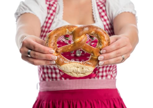 Bayrin with pretzel