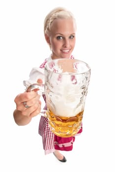 Blonde Bayrin with Mass Beer
