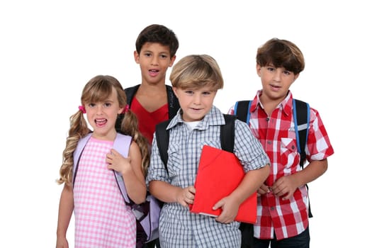 School children