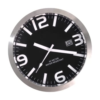 A close up shot of a clock face