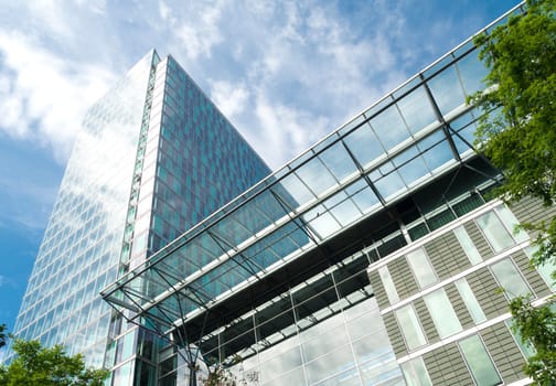 one of the towers of the World Trade Center Amsterdam. It is a commercial center in the South Axis in Amsterdam (Netherlands) with more than 125,000 m² of office space.