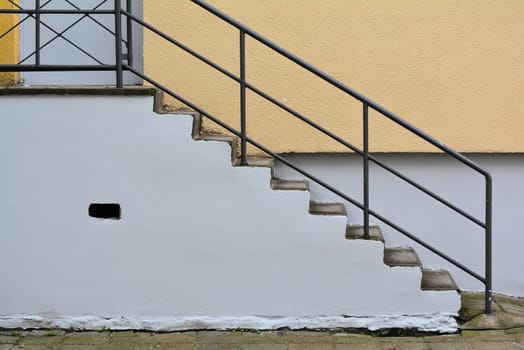 Stairs on a building