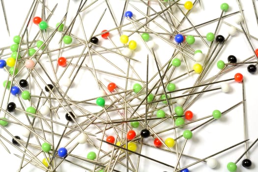 Colorful pins