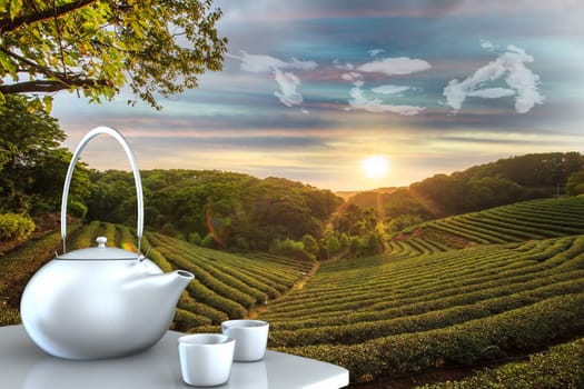 Teapot with nice background for adv or others purpose use