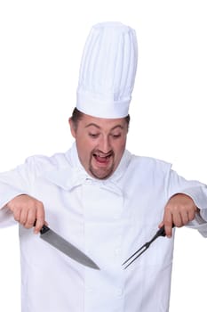 Happy chef