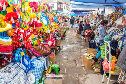 COPACABANA, BOLIVIA - AUGUST 15
