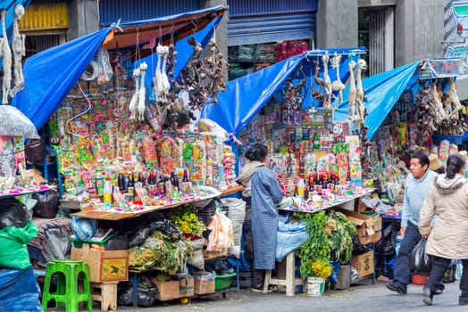 LA PAZ, BOLIVIA - AUGUST 13