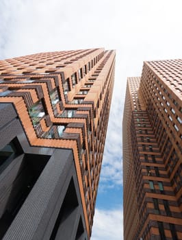 one of the towers of the World Trade Center Amsterdam. It is a commercial center in the South Axis in Amsterdam (Netherlands) with more than 125,000 square meters of office space.