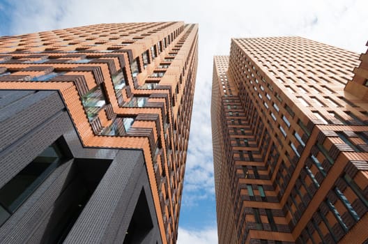 one of the towers of the World Trade Center Amsterdam. It is a commercial center in the South Axis in Amsterdam (Netherlands) with more than 125,000 square meters of office space.