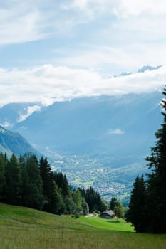 COL DE VOZA, FRANCE - AUGUST 24