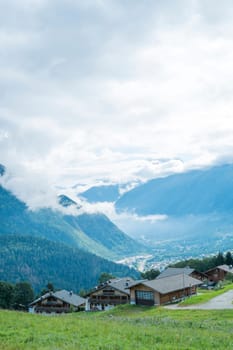COL DE VOZA, FRANCE - AUGUST 24