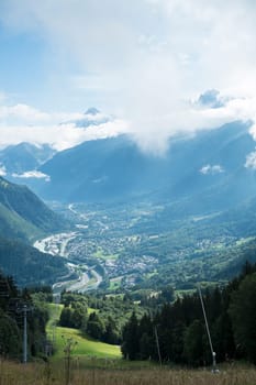 COL DE VOZA, FRANCE - AUGUST 24