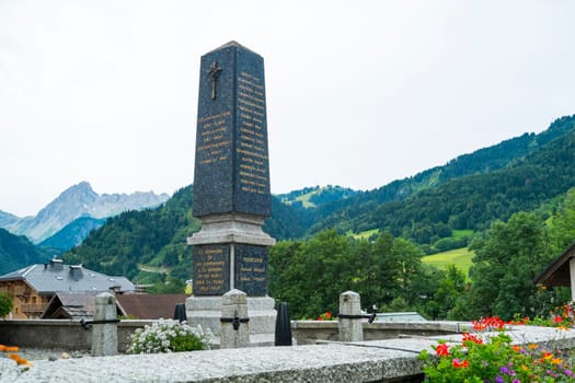 LES CONTAMINES, FRANCE - AUGUST 25