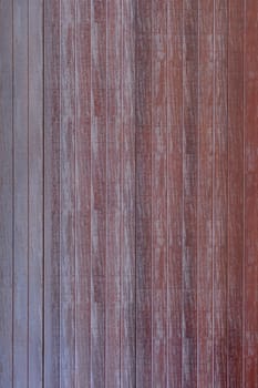 A close up shot of wood panelling