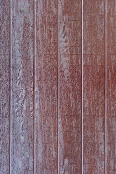 A close up shot of wood panelling