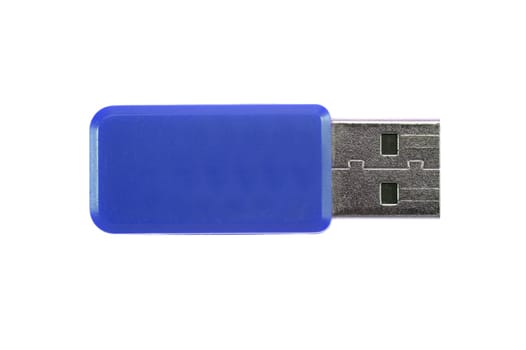 A close up shot of a USB stick