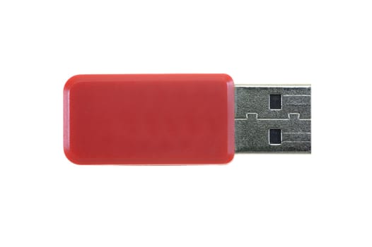 A close up shot of a USB stick