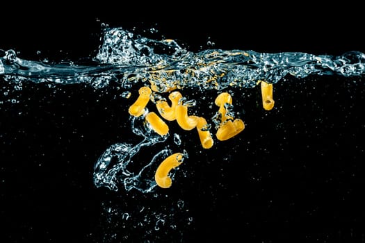 An image of food in the water