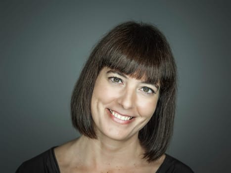 An image of a beautiful smiling woman