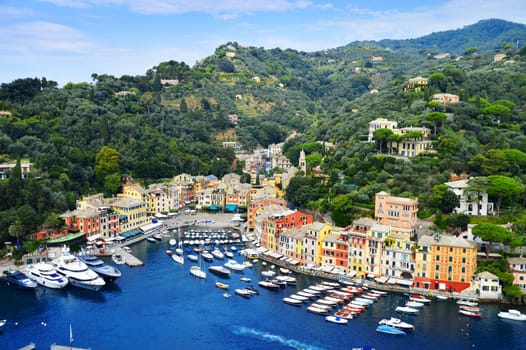 City of Portofino, Liguria, Italy
