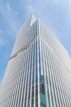 one of the towers of the World Trade Center Amsterdam. It is a commercial center in the South Axis in Amsterdam (Netherlands) with more than 125,000 square meters of office space.