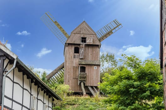 Traditional old windmill