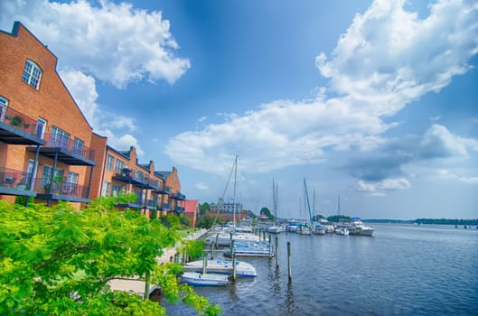 waterfront scenes in little washington north carolina