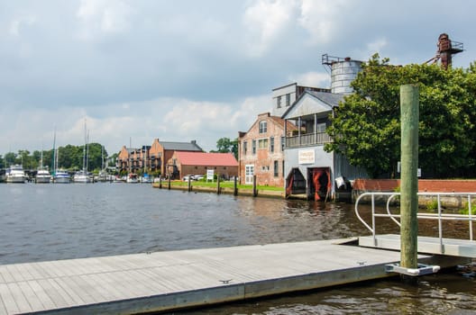 waterfront scenes in little washington north carolina