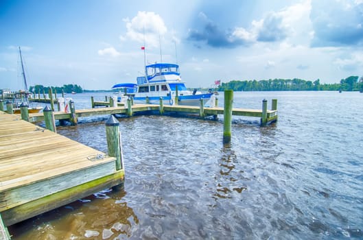 waterfront scenes in little washington north carolina