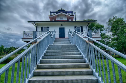 Roanoke River Lighthouse in Plymouth North carolina