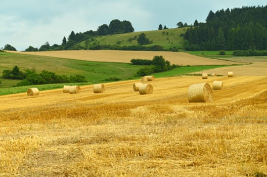 Straw bales